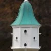 The Birdhouse Chick 54x22 Copper Roof Purple Martin House