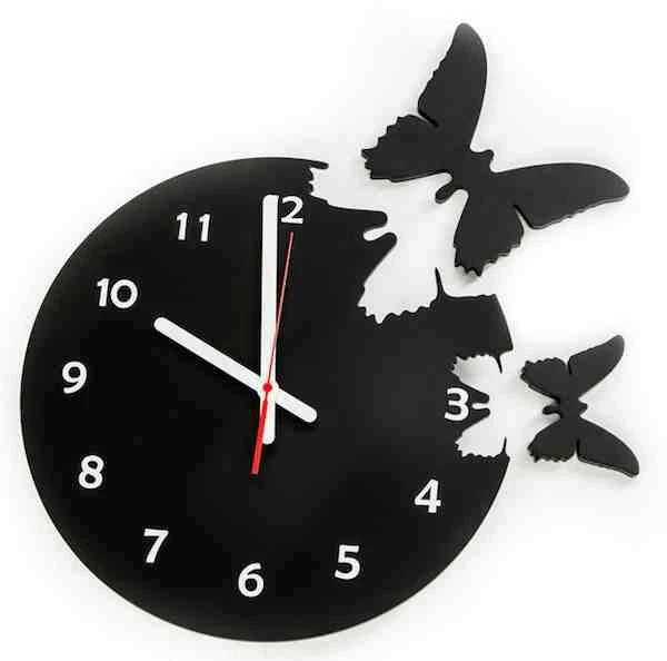 World Friendly World Butterfly Flight Clock