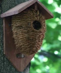 Best For Birds Wood Roof Roosting Pockets-Set Of 2