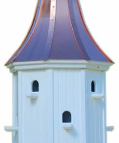 The Birdhouse Chick Copper Roof Birdhouses Copper Roof Dovecote Birdhouse 42x16