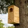 Nature Products USA Barred Owl House Assembled Or Kit Owl Houses