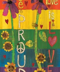 Studio M Be Proud Art Pole