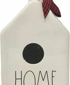 The Birdhouse Chick Ceramic Birdhouse- Rae Dunn Home Unique Birdhouses