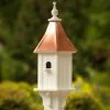 Fancy Home Copper Roof Birdhouse 28x10- 1 Perch