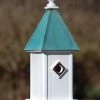 The Birdhouse Chick Copper Roof Bluebird House 26x8