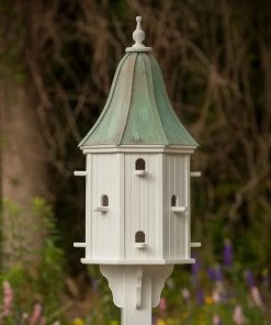 The Birdhouse Chick Copper Roof Birdhouses Copper Roof Dovecote Birdhouse 42x16