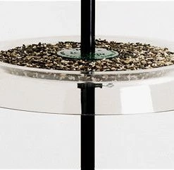 Droll Yankees Giant Seed Tray With Clamp Birdseed Trays & Seed Catchers