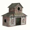 The Birdhouse Chick Farmhouse Barn Birdhouse- 3 Nest