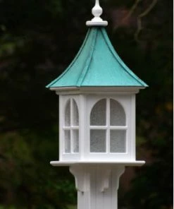 The Birdhouse Chick Poles & Mounting Flanges Vinyl Lamp Post- Fluted Or Raised Panel