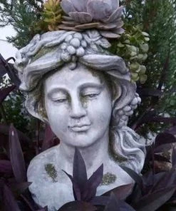 Red Carpet Studios Planters, Urns & Pots Large Lady Head Planter