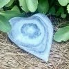 The Birdhouse Chick Large Marble Garden Heart Statuary & Sculpture