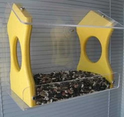 Nature Products USA Recycled Window Bird Feeder-3 Colors Recycled Birdhouses
