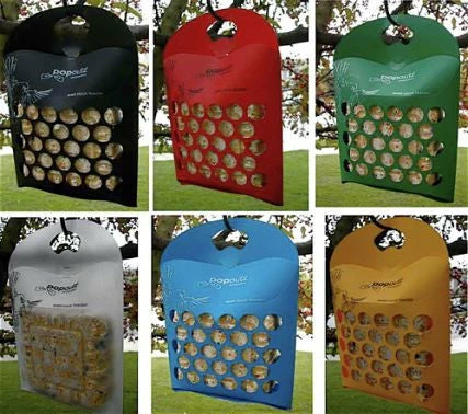 Unipeck Recycled Plastic Pop-Outz Suet Feeder Recycled Birdhouses