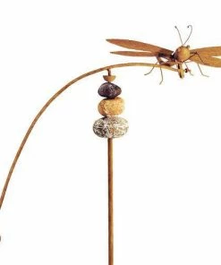 Red Carpet Studios Large Dragonfly Kinetic Garden Stake