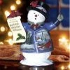 Bradford Exchange Heaven & Nature Sing Snowman Figurine