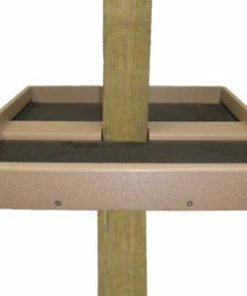 Birds Choice 4x4 Post-Mount Seed Tray-Recycled
