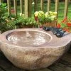 The Birdhouse Chick Splash Pool Birdbath Bubbler Deck & Ground Bird Baths