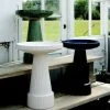 Burley Clay Staked & Pedestal Bird Baths Universal Pedestal Bird Bath