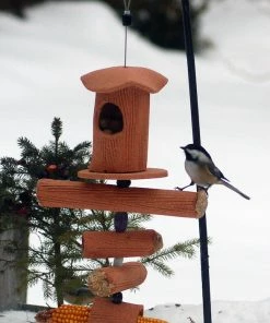 Amaranth Stoneware Unique Bird Feeders Hand Crafted Suet Feeder & More