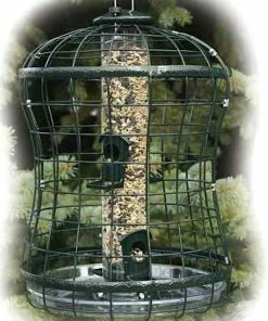 Woodlink Caged Squirrel Proof BirdFeeder W/ Tray Squirrel-Proof Feeders
