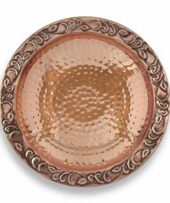 The Birdhouse Chick Solid Copper Hanging Bird Bath, 2 Sizes Hanging Bird Baths