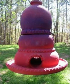 Attuto Large Pottery Bird Feeder