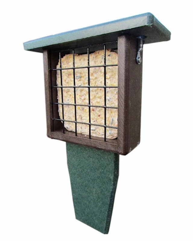 Nature Products USA Recycled Birdhouses Recycled Tail Prop Suet Feeder