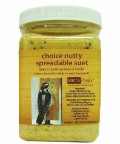 Birds Choice Specialty Foods & Mealworms Nutty Spreadable Suet