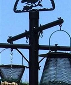 Liberty Pro Squirrel Stoppers Feeder Poles & Brackets Squirrel Stopper 8-Arm Bird Feeder Pole