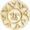 Burley Clay Sun Face Garden Plaque