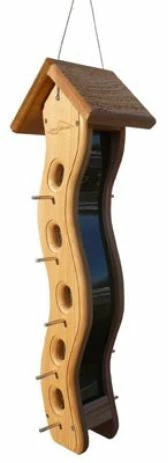 The Birdhouse Chick Large Wave Bird Feeder